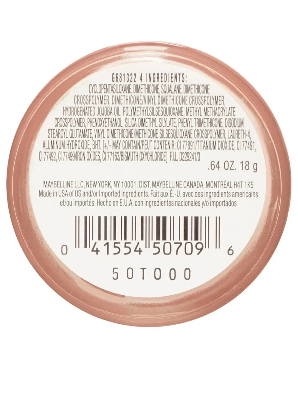 LAST ONE! Maybelline Dream Matte Mousse Foundation - Porcelain Ivory (Light 1)